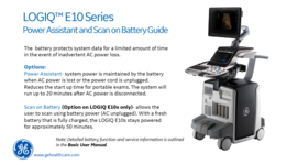 LOGIQ E10 Series Power Assistant/Battery Guide 