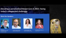 ECR 2021 – Personalized Breast Care Panel of experts