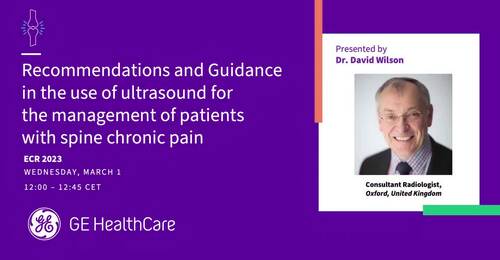 MSK - Recommendations and Guidance in the use of ultrasound for the management of patients with spine chronic pain