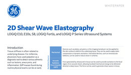 LOGIQ Series Shear Wave Elastography