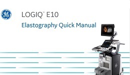 LOGIQ E10 Elastography manual - KOREAN