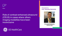 LIVER - Role of contrast-enhanced ultrasound (CEUS) in cases where others imaging modalities have been inconclusive