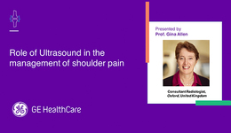 MSK - Role of Ultrasound in the management of shoulder pain