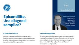 Epicondilite. Una diagnosi semplice?